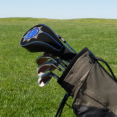 Polizeiabteilung Thin Blue Line Golf Headcover (In SItu)