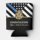 Polizeiakademie Abschluss Strafverfolgung Dosenkühler (Vorderseite)