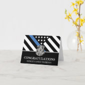 Polizeiakademie Abschluss Strafverfolgung Karte (Gelbe Blume)