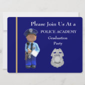 Polizeiakademie Einladung von Weißmännchen-Abschlu (Vorderseite)