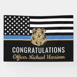 Polizeiakademie Glückwunsch Abschluss Banner