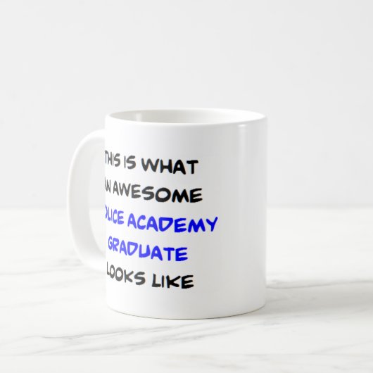 Polizeiakademie, phantastisch kaffeetasse (Vorderseite Links)