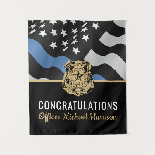 Polizeiakademie - Rechtsdurchsetzung Wandteppich (Vorderseite)