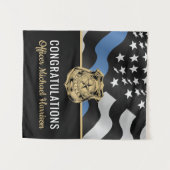 Polizeiakademie - Rechtsdurchsetzung Wandteppich (Vorderseite (Horizontal))