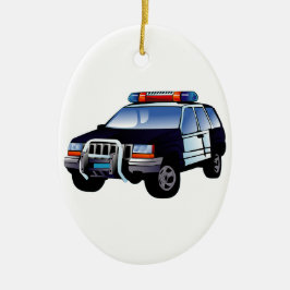 Polizeiamt Design Auto Digitale Kunst Zielort Keramikornament