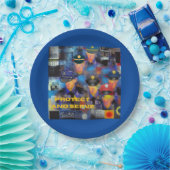 Polizeiaufwertung Pappteller (Party)