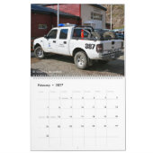 Polizeiautos 2027 Kalender (Feb 2027)