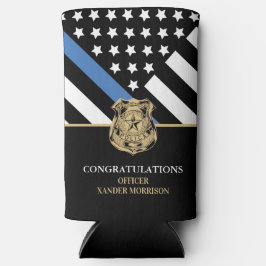 Polizeibeamte Abschluss Strafverfolgungsakademie Selters Dosenkühler