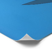 Polizeibeamte | AI Art Poster (Ecke)