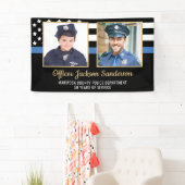 Polizeibeamte Akademie Graduierung Partei 2 Foto Banner (Insitu)
