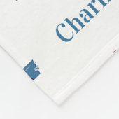 Polizeibeamte Birthday Party Custom Fleecedecke (Ecke)