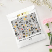 Polizeibeamte Birthday Party Grau Geschenktütchen (Versiegelt)