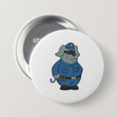 Polizeibeamte Button (Vorne & Hinten)