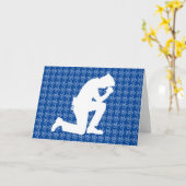 Polizeibeamte Dankeschön-Karte Karte (Gelbe Blume)