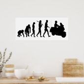 Polizeibeamte der Autobahn Poster (Küche)