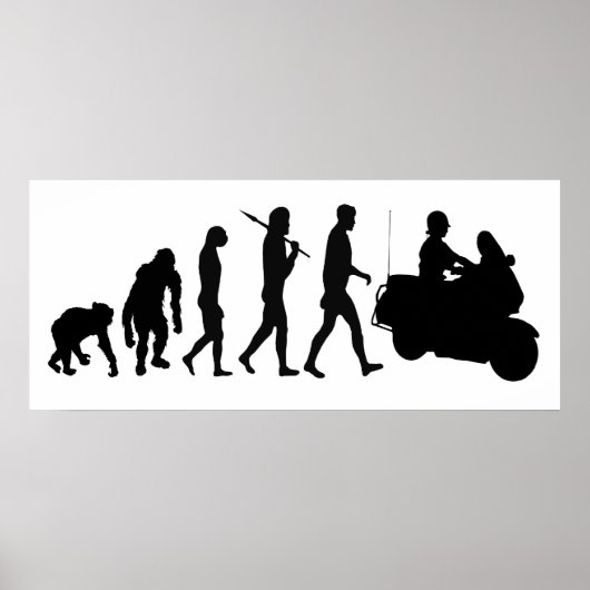 Polizeibeamte der Autobahn Poster (Vorne)