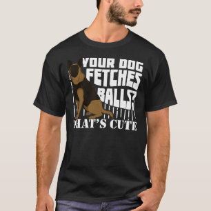 Polizeibeamte der Deutschen Schäferpolizei T-Shirt