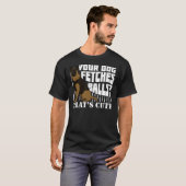 Polizeibeamte der Deutschen Schäferpolizei T-Shirt (Vorne ganz)