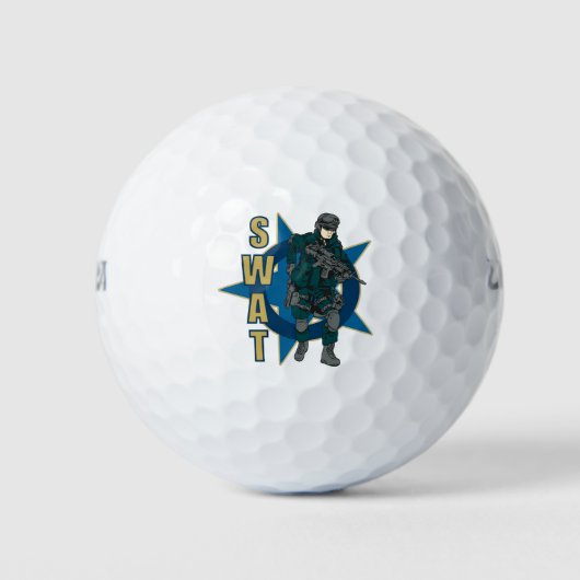 Polizeibeamte der SWAT Golfball (Vorderseite)