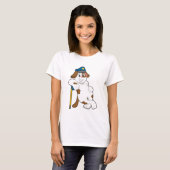 Polizeibeamte des Hundes T-Shirt (Vorne ganz)
