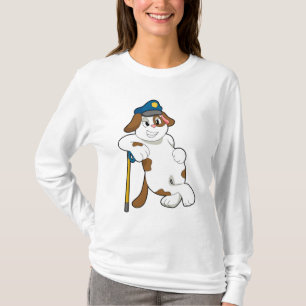 Polizeibeamte des Hundes T-Shirt