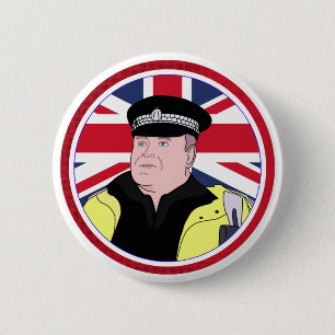 Polizeibeamte des Vereinigten Königreichs Button