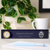 Polizeibeamte Desk Namplate Namensplakette