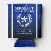 Polizeibeamte für Blaumarmor Dosenkühler (Vorderseite)