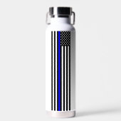 Polizeibeamte für moderne Thin Blue Line Trinkflasche (Vorne)