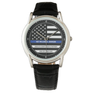 Polizeibeamte für personalisierte Strafverfolgung Armbanduhr
