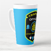 Polizeibeamte für Verkehr Milchtasse (Linke Ecke)
