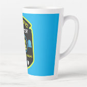 Polizeibeamte für Verkehr Milchtasse (Rechts)