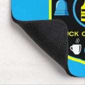 Polizeibeamte für Verkehr Mousepad (Ecke)