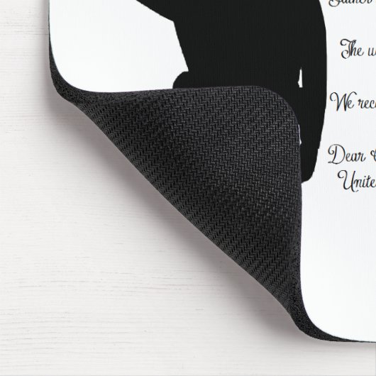 Polizeibeamte-Gebet Mousepad (Ecke)