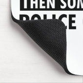 Polizeibeamte-Geschenkartikel Mousepad (Ecke)