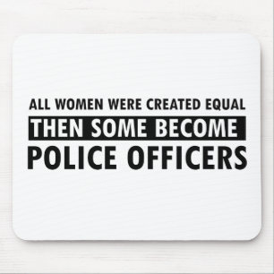 Polizeibeamte-Geschenkartikel Mousepad