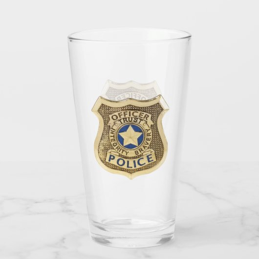 Polizeibeamte Glas (Rückseite)