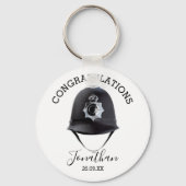 Polizeibeamte Glückwünsche Schlüsselanhänger (Vorderseite)