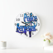 Polizeibeamte Große Wanduhr (Zuhause)