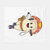 Polizeibeamte in Pilz Fleecedecke (Vorderseite (Horizontal))