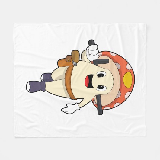 Polizeibeamte in Pilz Fleecedecke (Vorderseite (Horizontal))