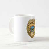 Polizeibeamte Kaffeetasse (Vorderseite Links)