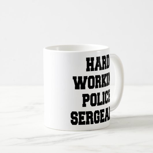 Polizeibeamte Kaffeetasse (VorderseiteRechts)
