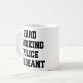 Polizeibeamte Kaffeetasse (Vorderseite Links)