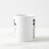 Polizeibeamte Kaffeetasse (Mittel)