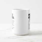 Polizeibeamte Kaffeetasse (Mittel)