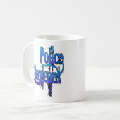 Polizeibeamte Kaffeetasse (Vorderseite Links)
