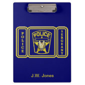 Polizeibeamte Klemmbrett (Vorderseite)