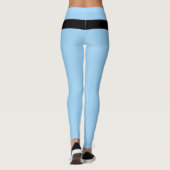 Polizeibeamte-Kostüm Leggings (Rückseite)