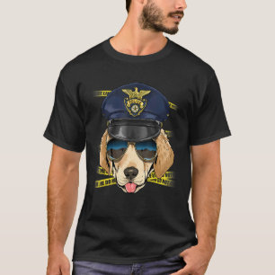 Polizeibeamte Labrador Retriever Polizist Crime Sc T-Shirt